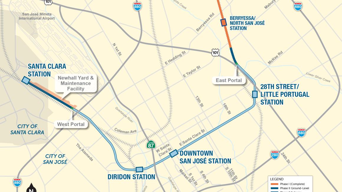 VTA's BART Silicon Valley Phase II Extension Project