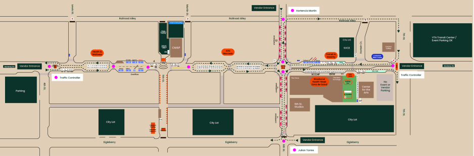 la ofrenda map