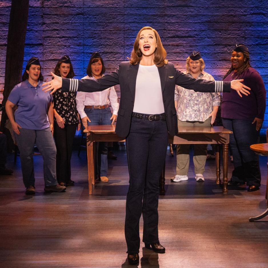 Come From Away Singer on Stage