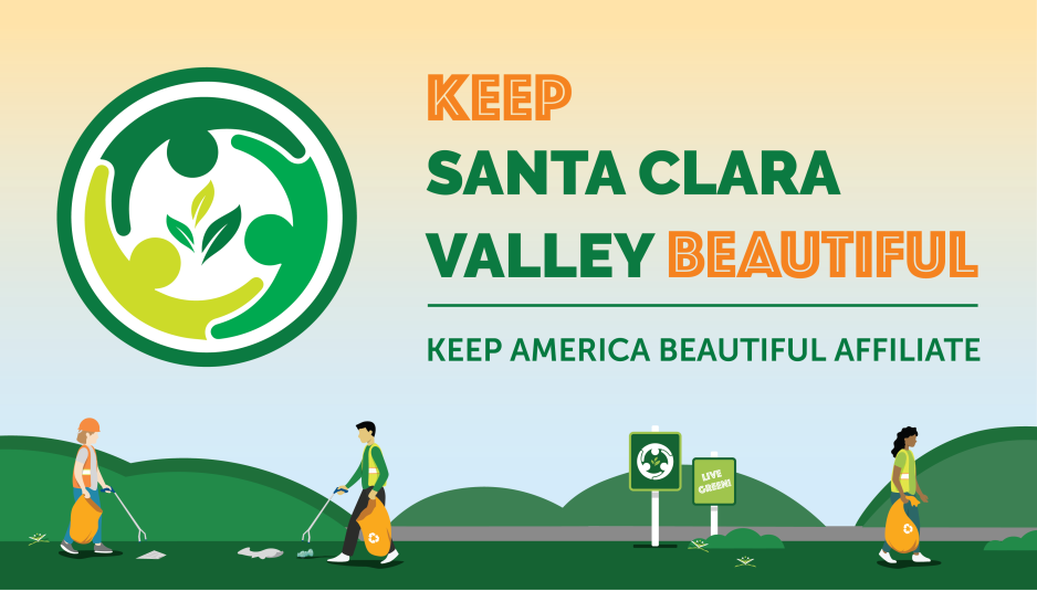 KSCVB Banner KSCVB logo over illustrative scene of volunteers at highway clean up